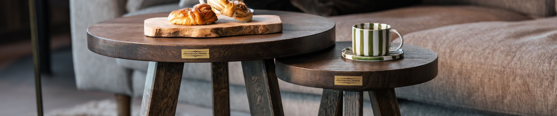 Rustikke sofabord