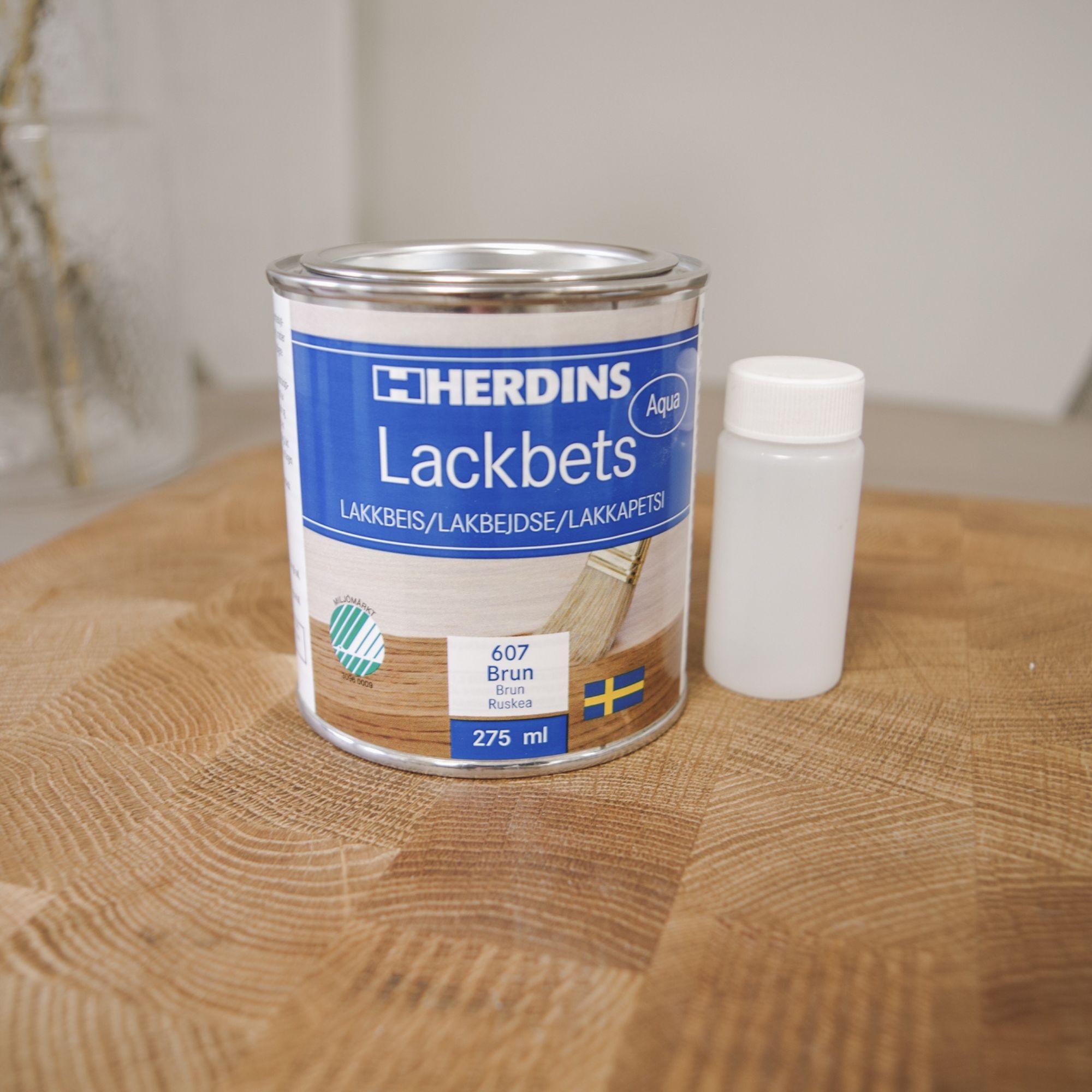 Reparationskit för att laga små repor i ditt träbord